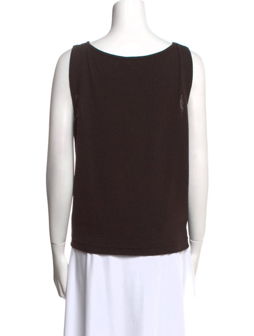 St. John Wool Scoop Neck Top