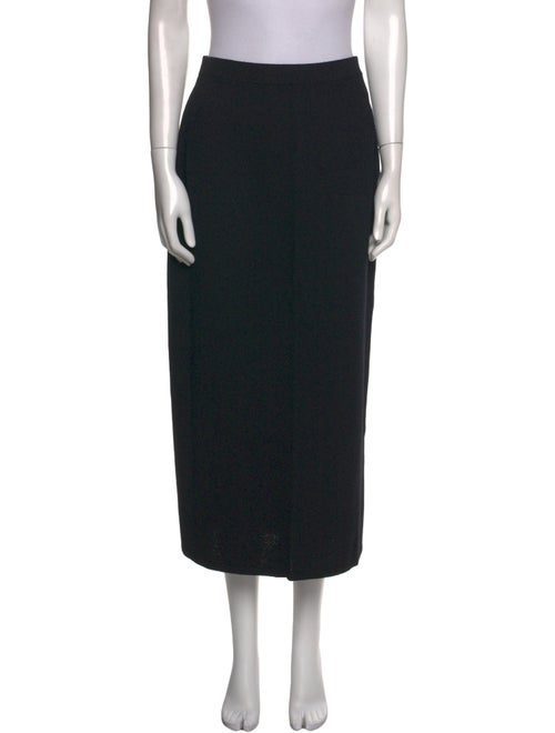 St. John Wool Midi Length Skirt