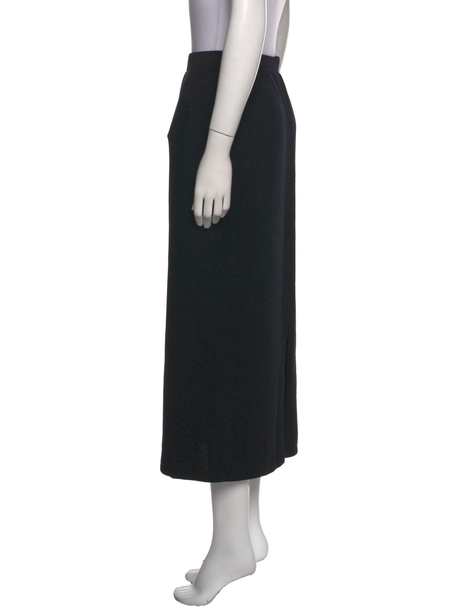 St. John Wool Midi Length Skirt