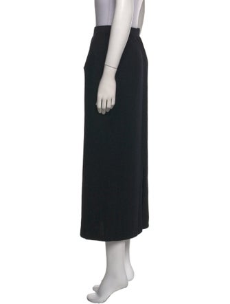 St. John Wool Midi Length Skirt