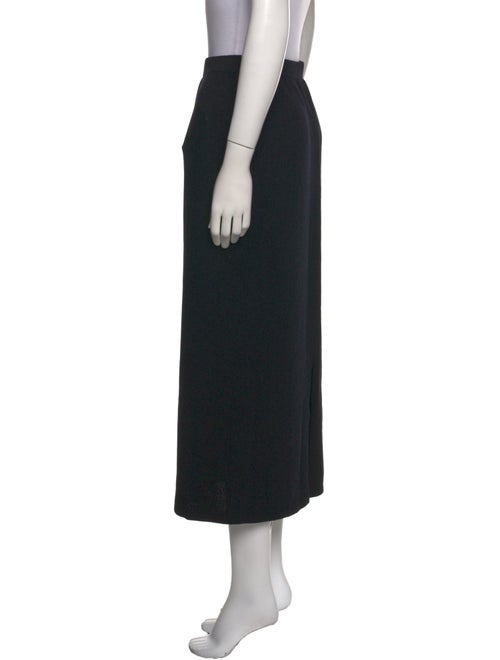 St. John Wool Midi Length Skirt