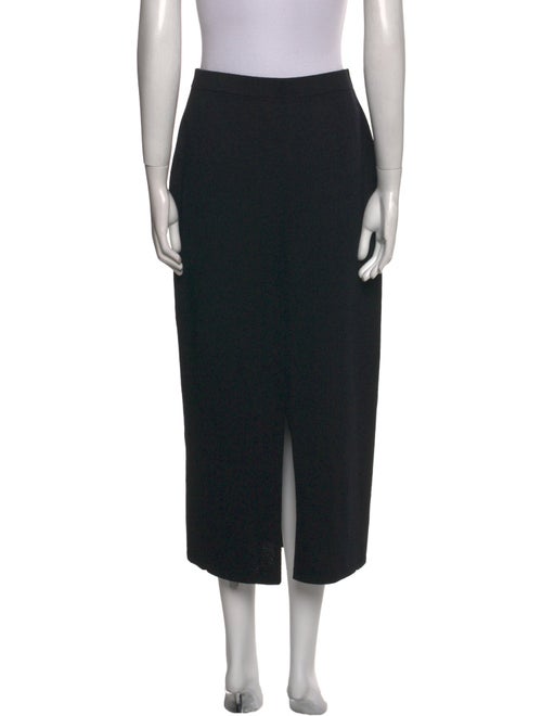 St. John Wool Midi Length Skirt