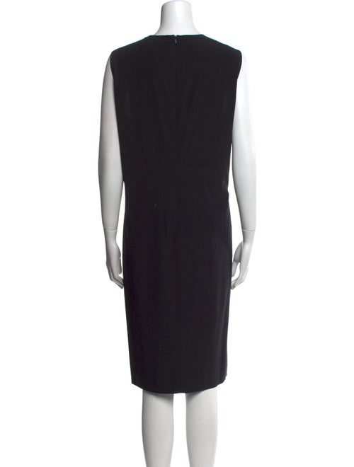 St. John Silk Midi Length Dress