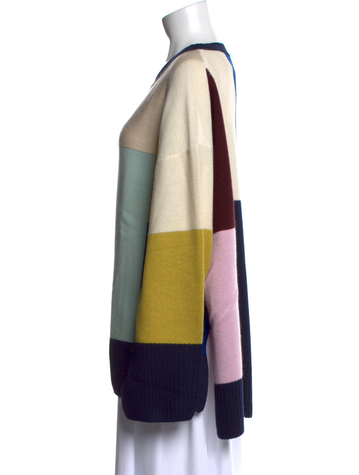 St. John Wool Printed Sweater