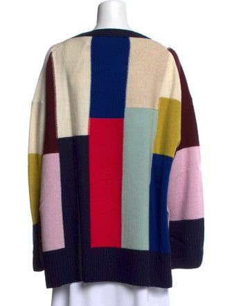 St. John Wool Printed Sweater