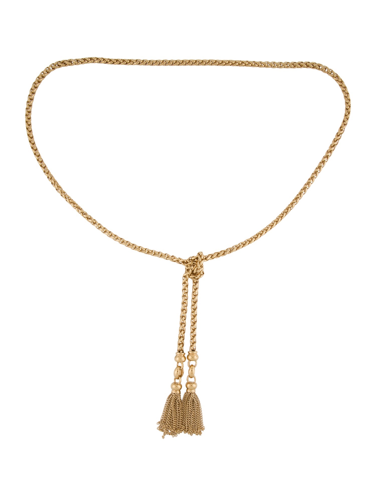 St. John Skinny Metal Waist Belt