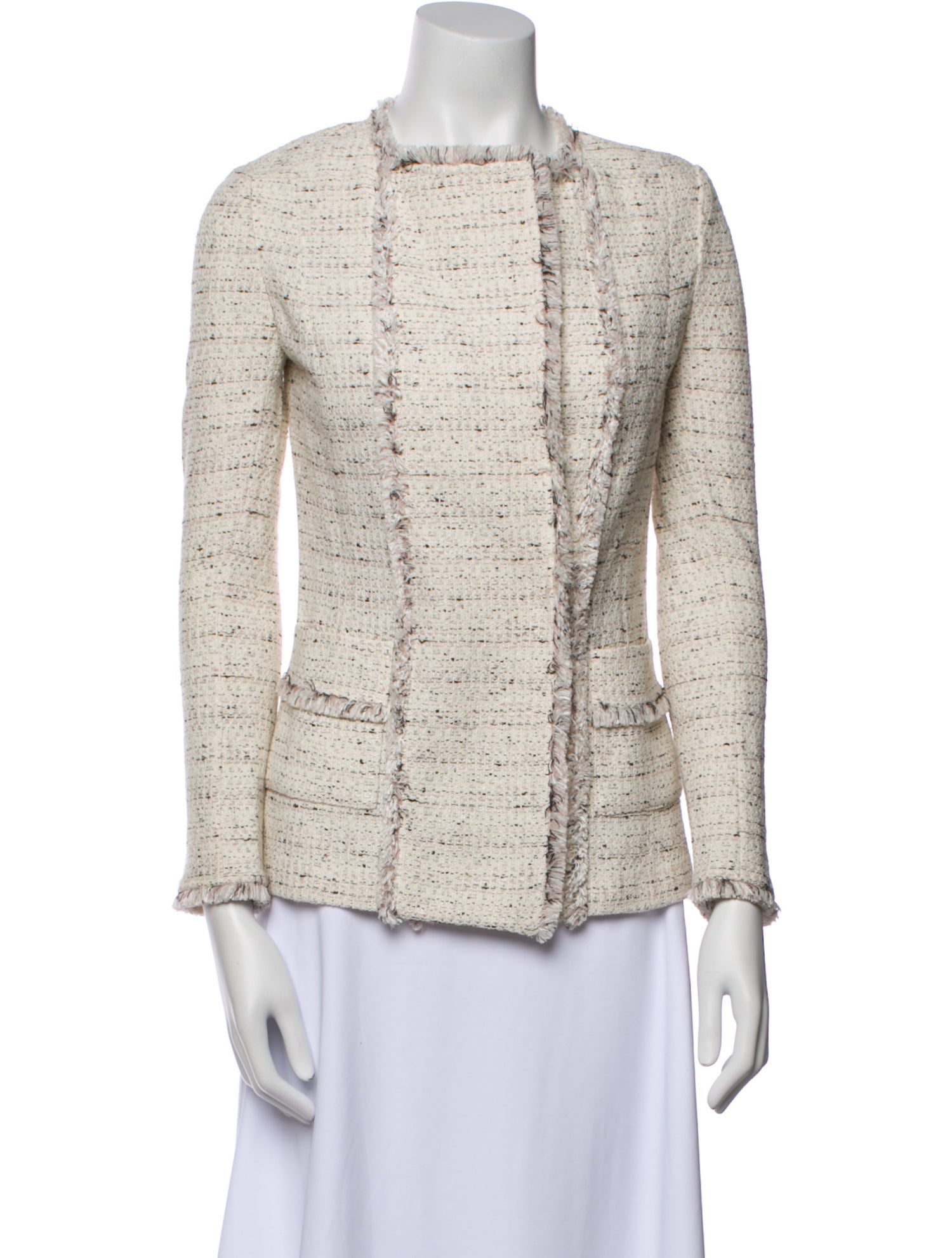 St. John Tweed Pattern Evening Jacket