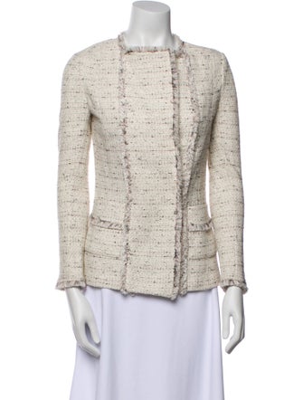 St. John Tweed Pattern Evening Jacket