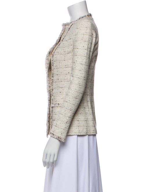 St. John Tweed Pattern Evening Jacket