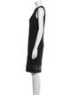 St. John Crew Neck Knee-Length Dress