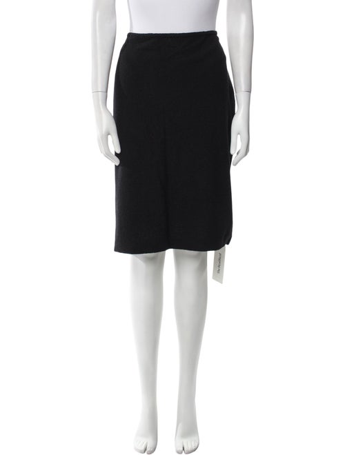 St. John Wool Knee-Length Skirt