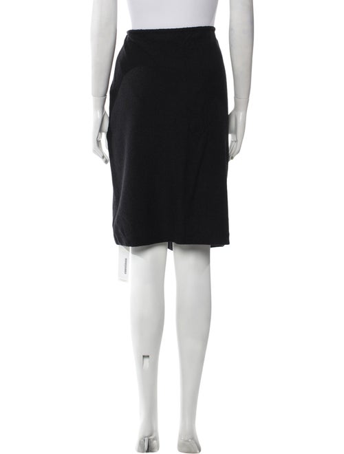 St. John Wool Knee-Length Skirt