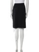 St. John Wool Knee-Length Skirt