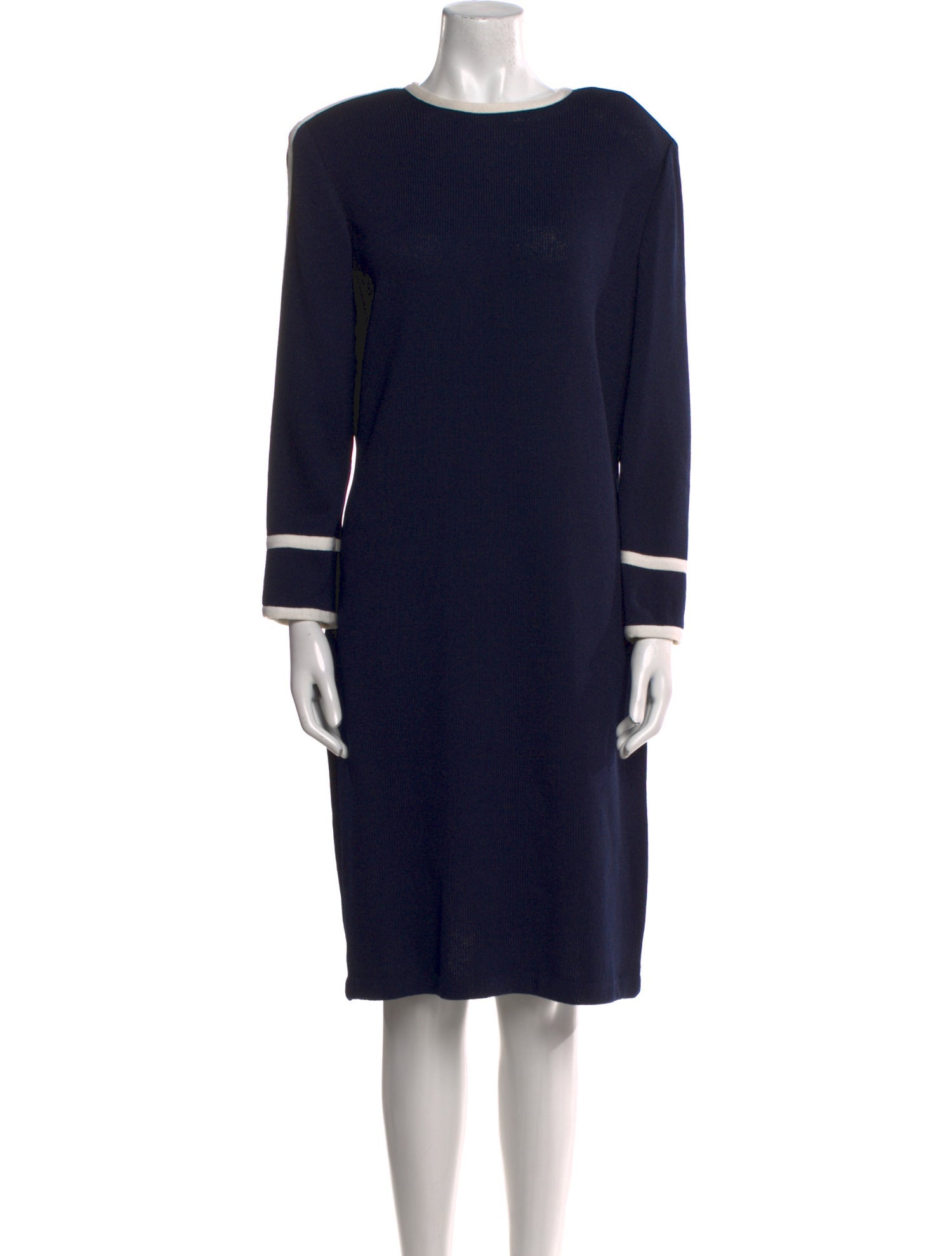 St. John Wool Knee-Length Dress