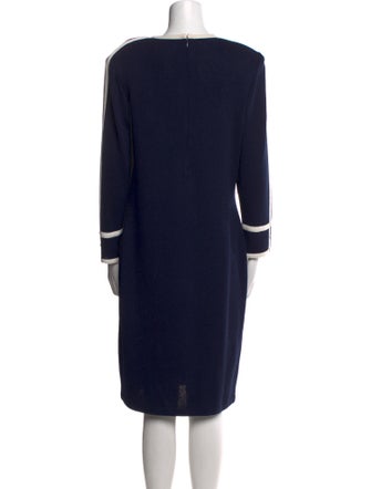 St. John Wool Knee-Length Dress