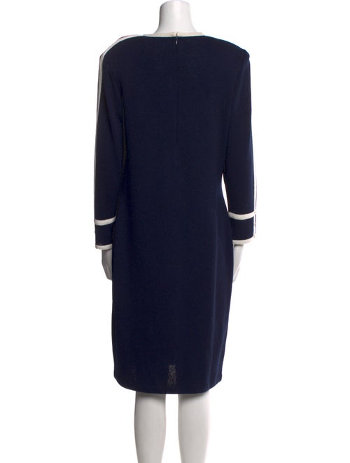 St. John Wool Knee-Length Dress