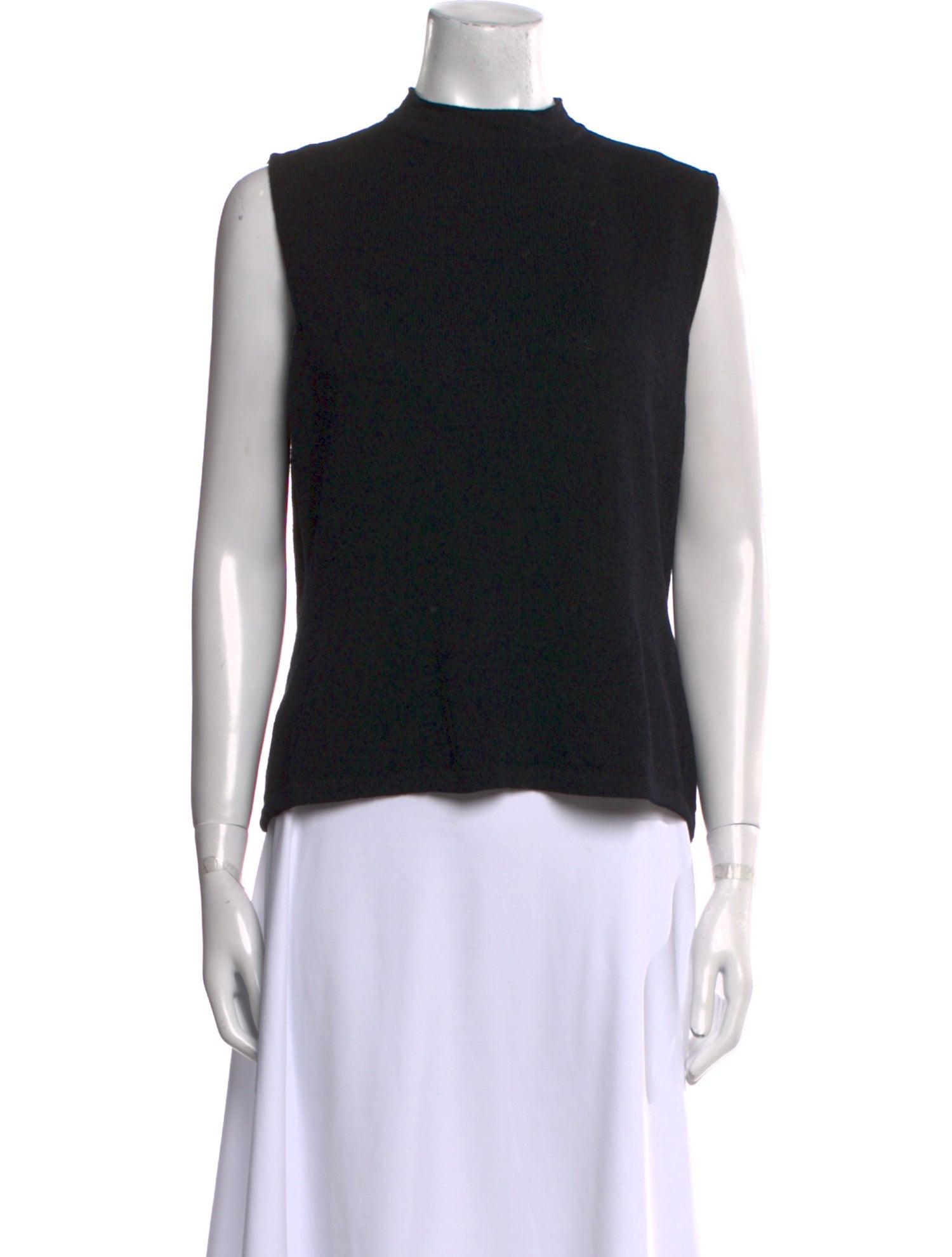 St. John Mock Neck Sweater