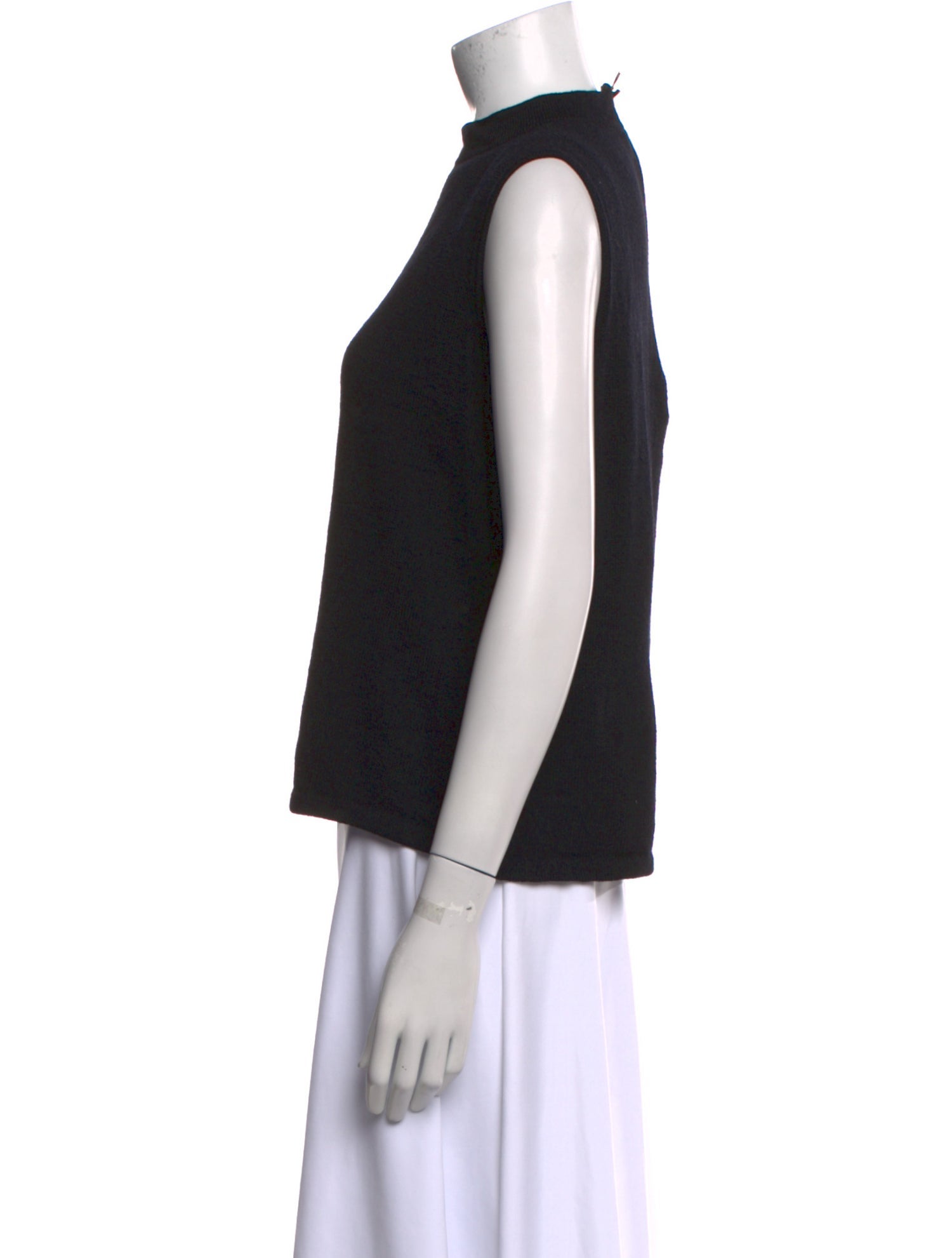 St. John Mock Neck Sweater