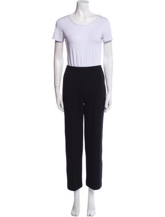 St. John Collection Wool Pant Set