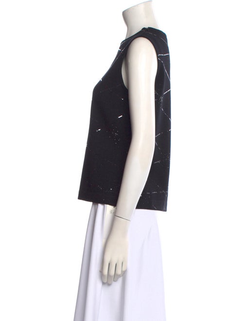 St. John Wool Crew Neck Top