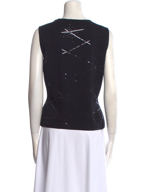 St. John Wool Crew Neck Top