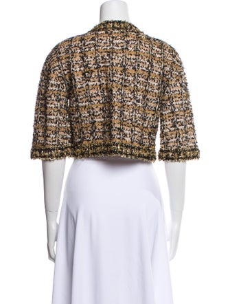 St. John Tweed Pattern Jacket