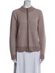 St. John Cashmere Mock Neck Sweater