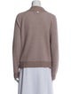 St. John Cashmere Mock Neck Sweater