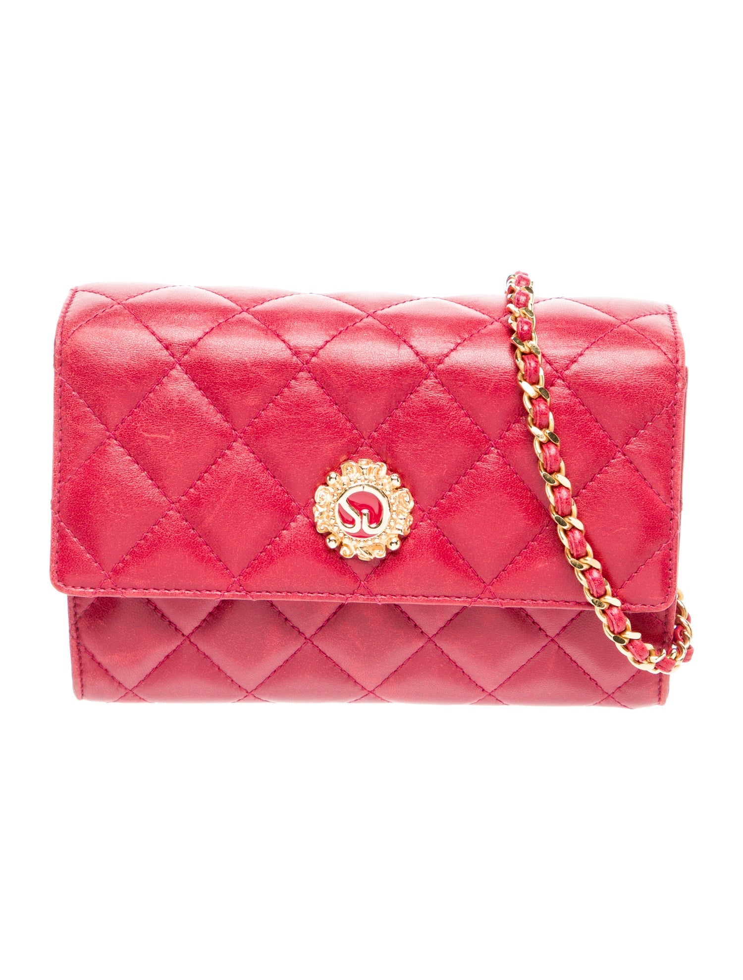 St. John Quilted Crossbody Bag