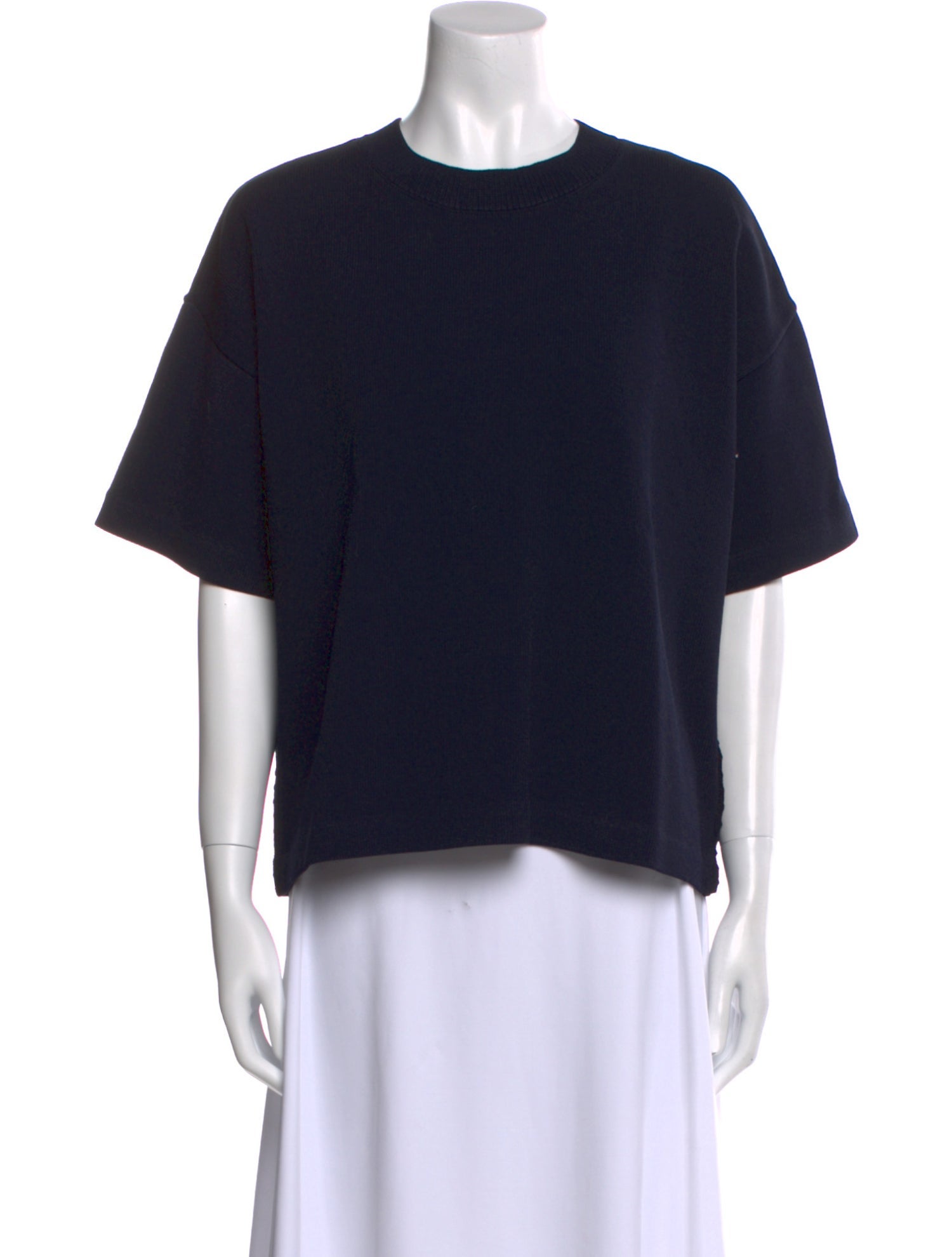 St. John Crew Neck Short Sleeve Sweatshirt w/ Tags