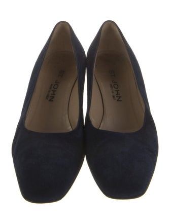 St. John Suede Pumps