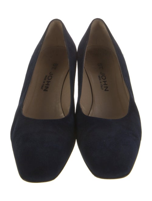 St. John Suede Pumps