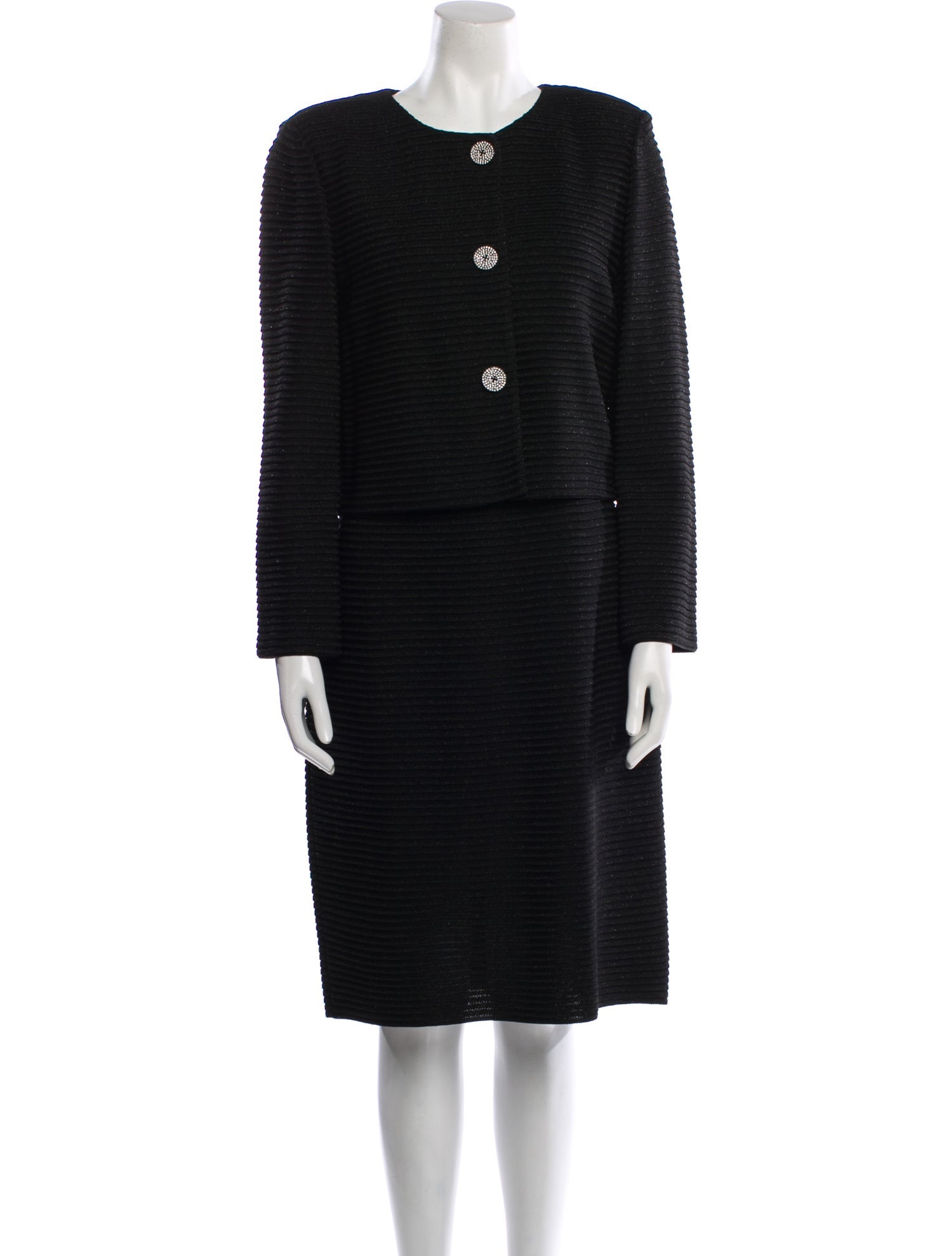 St. John Glitter Accents Dress Set