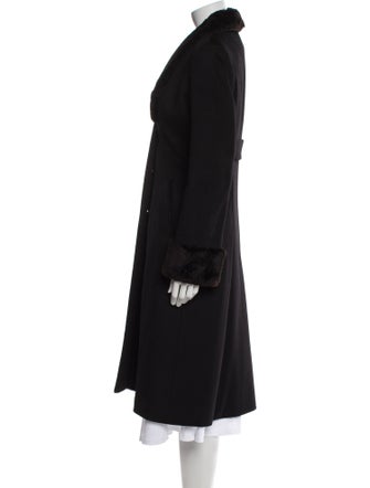 St. John Wool Fur Coat