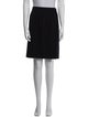 St. John Wool Knee-Length Skirt
