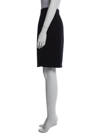 St. John Wool Knee-Length Skirt