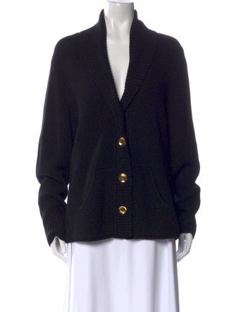 St. John Wool V-Neck Sweater