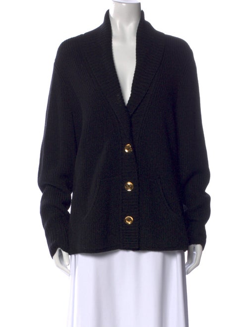 St. John Wool V-Neck Sweater