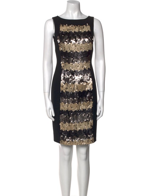 St. John Printed Mini Dress