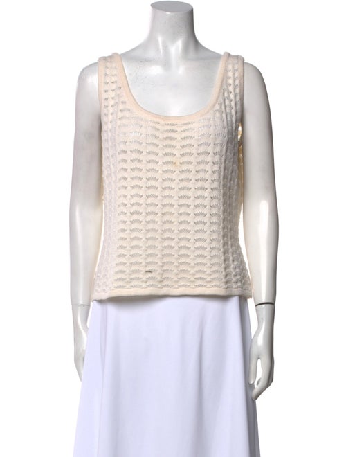 St. John Scoop Neck Sweater