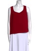 St. John Wool Scoop Neck Top
