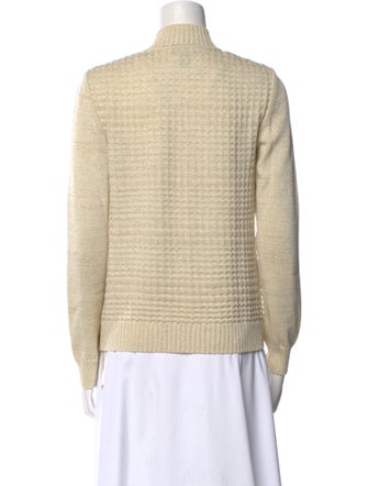 St. John Mock Neck Sweater