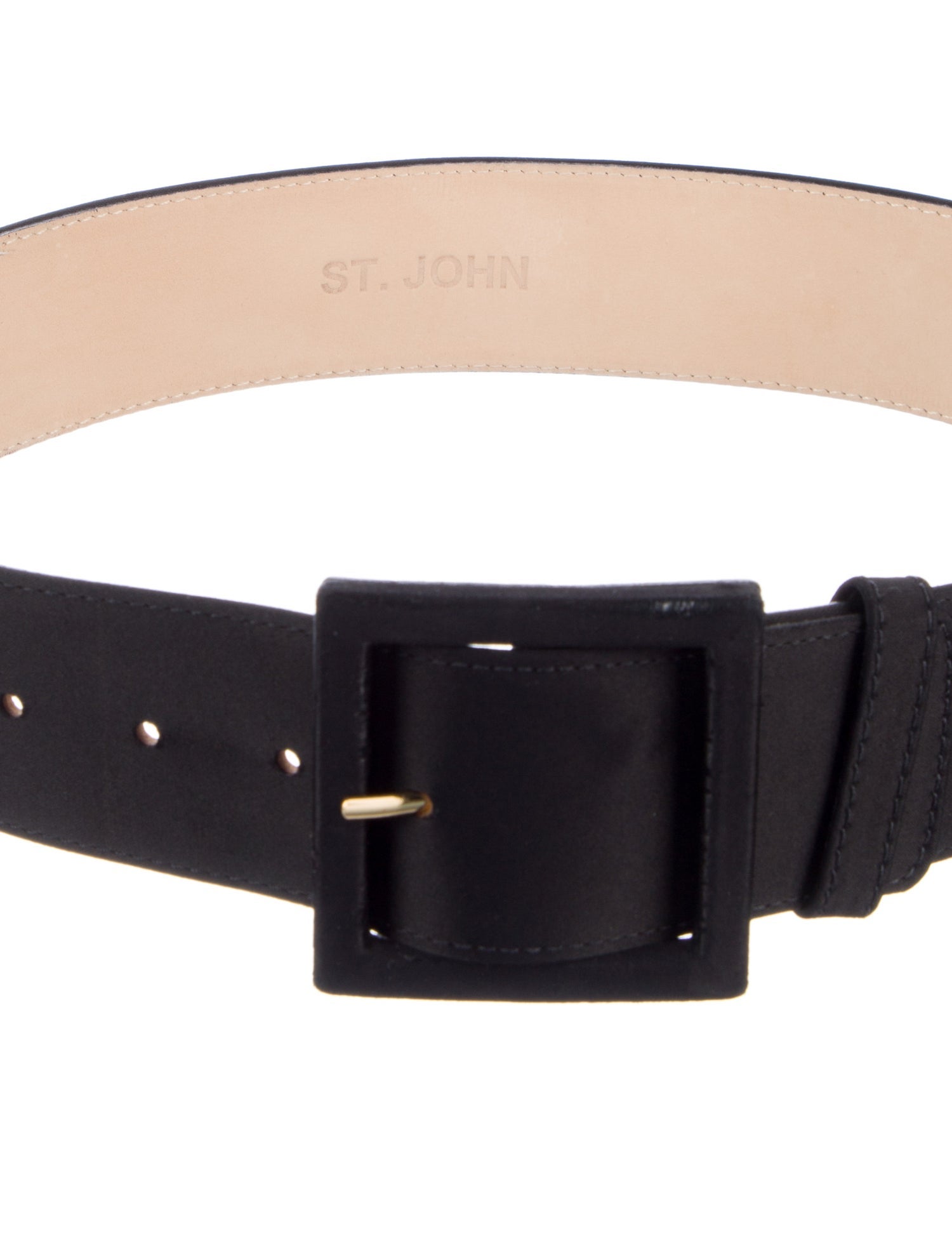 St. John Leather Waist Belt