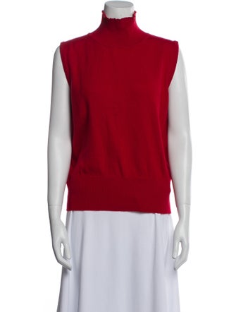 St. John Cashmere Turtleneck Sweater