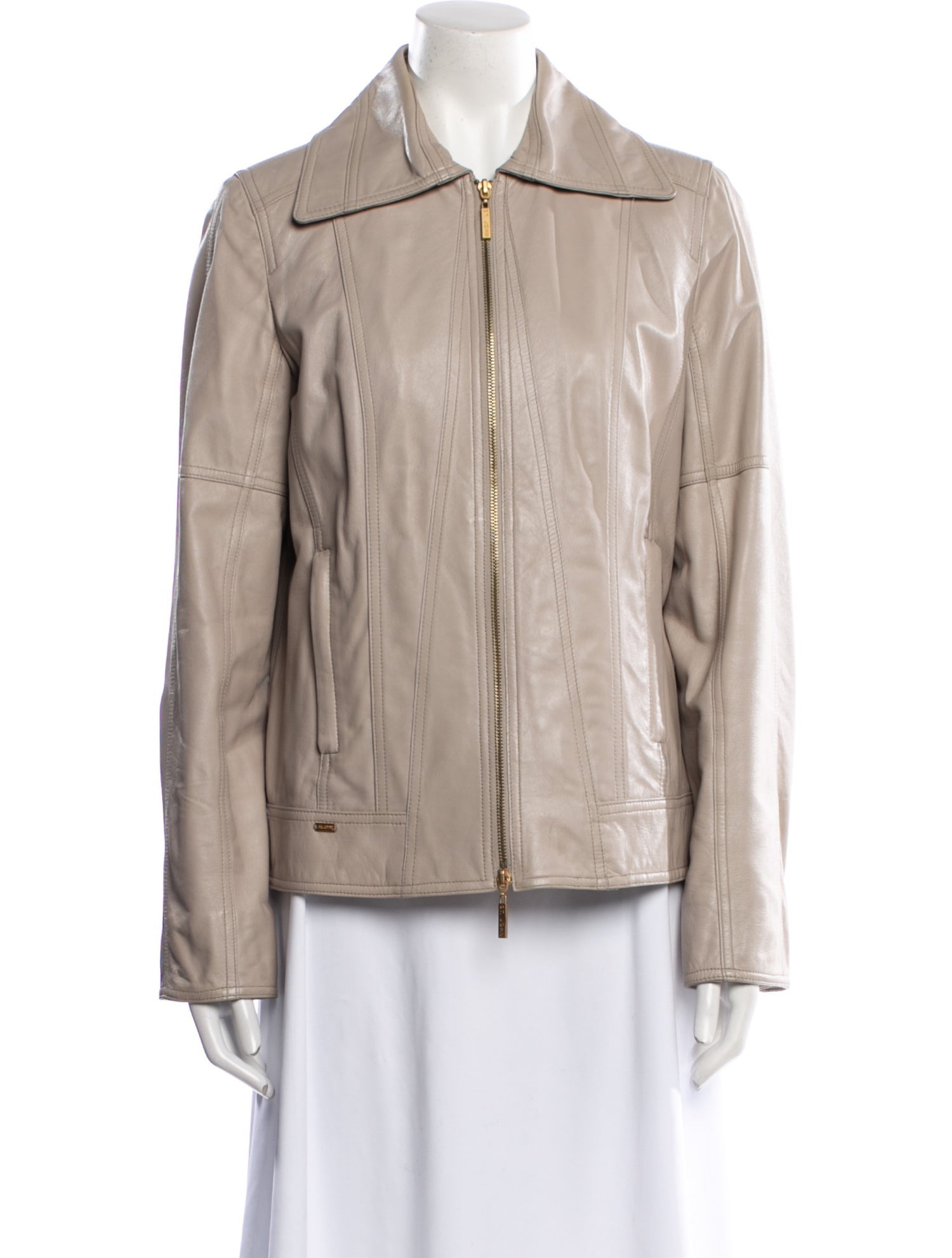 St. John Leather Jacket