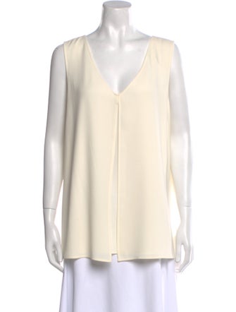 St. John V-Neck Sleeveless Tunic