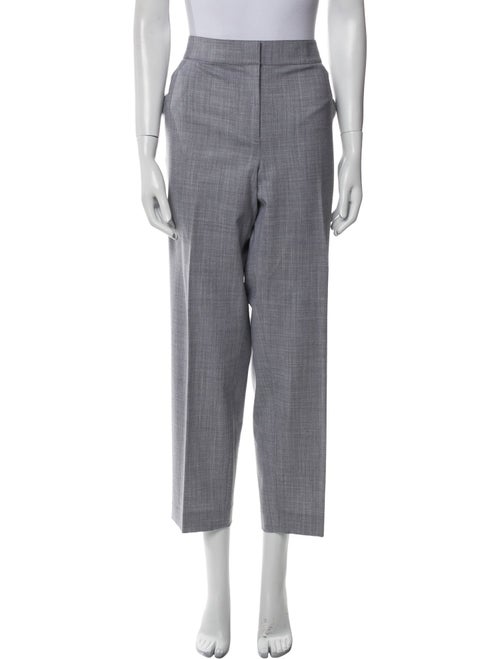 St. John Wool Straight Leg Pants