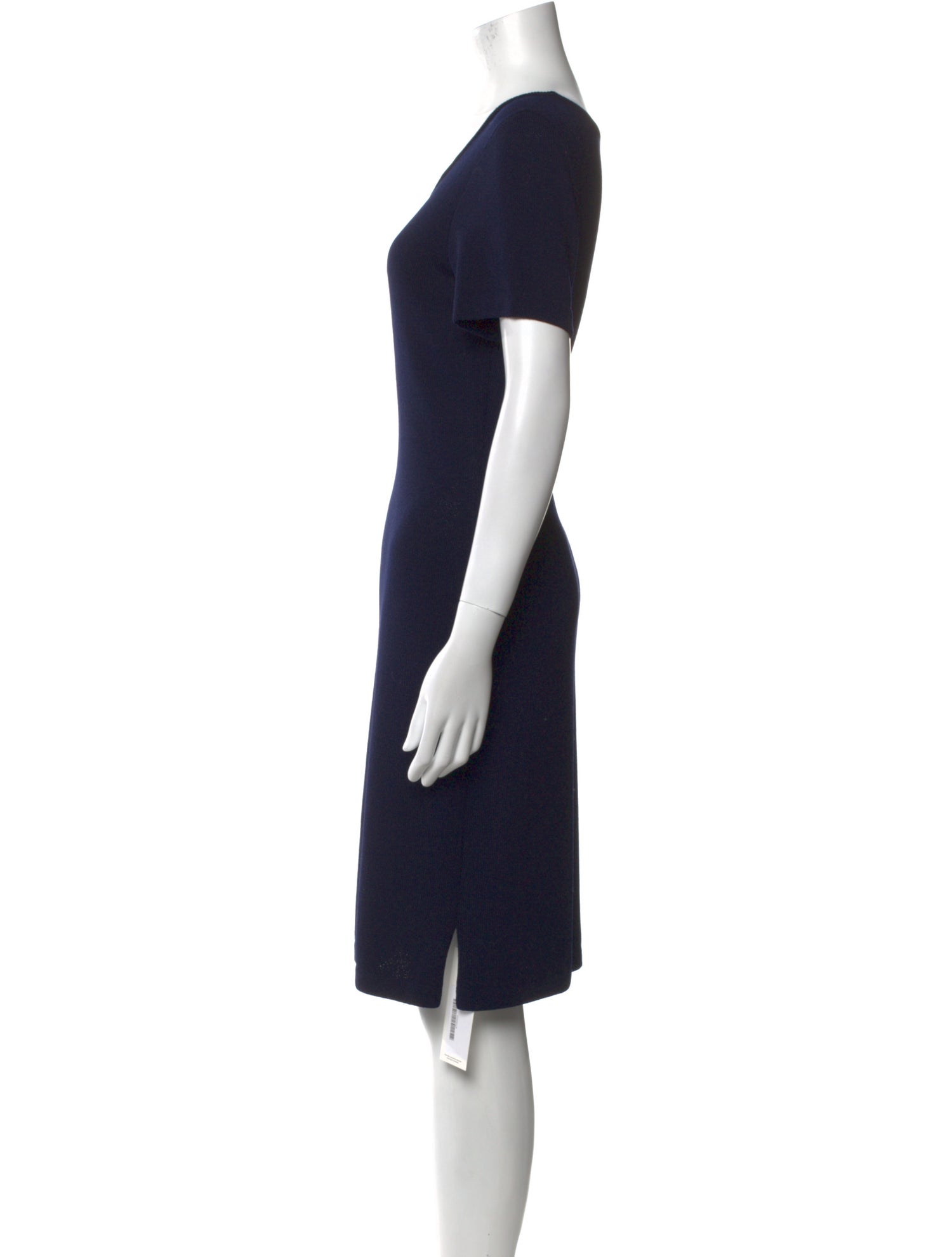 St. John Wool Knee-Length Dress