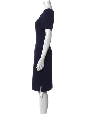 St. John Wool Knee-Length Dress