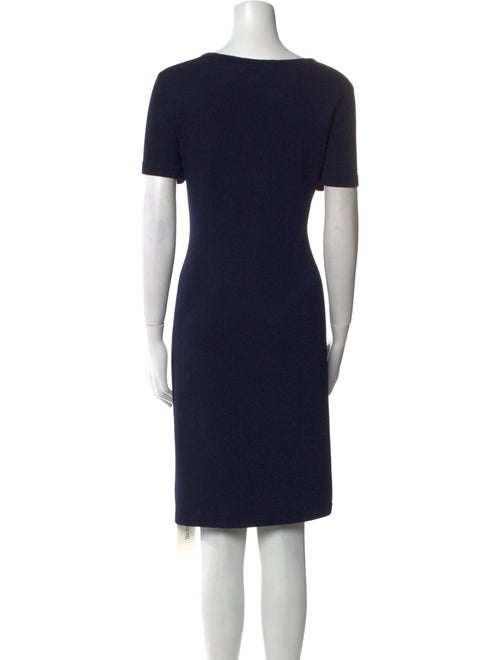 St. John Wool Knee-Length Dress